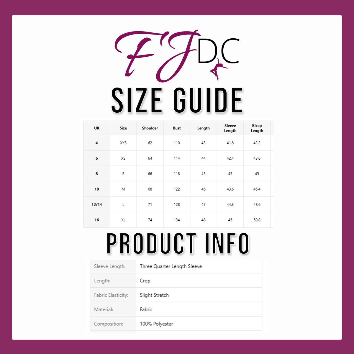 FJDC Crop Zip Jacket