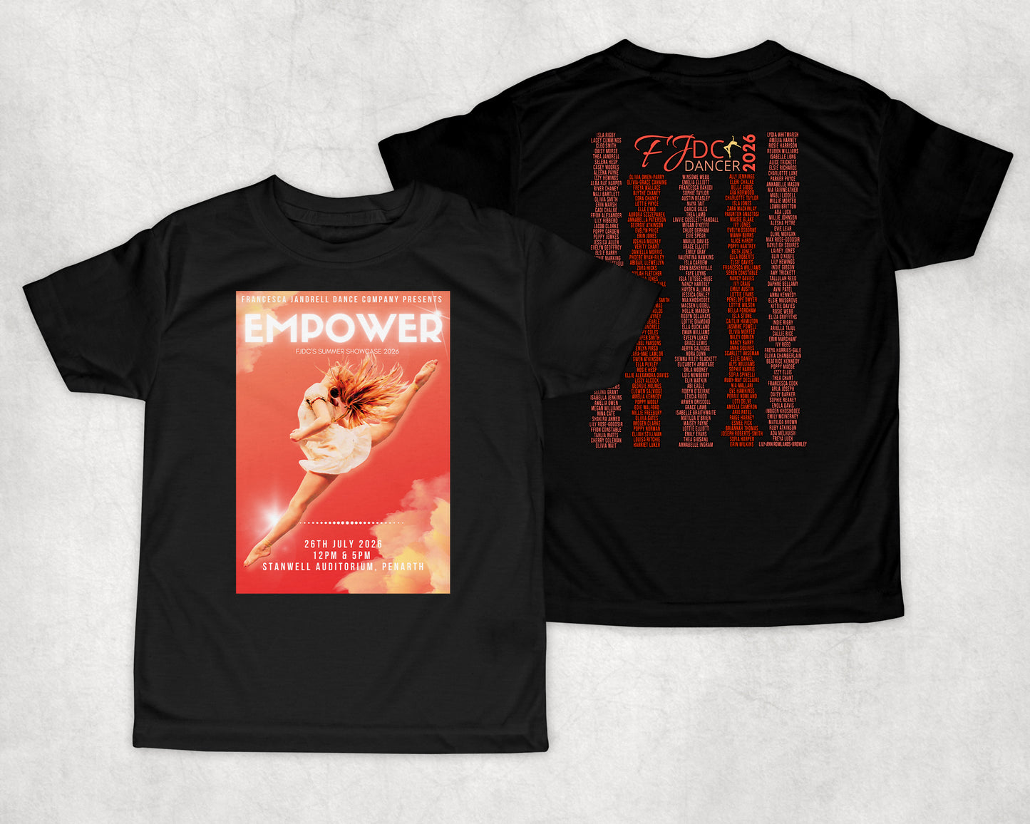 Official EMPOWER Showcase 2026 T-Shirt