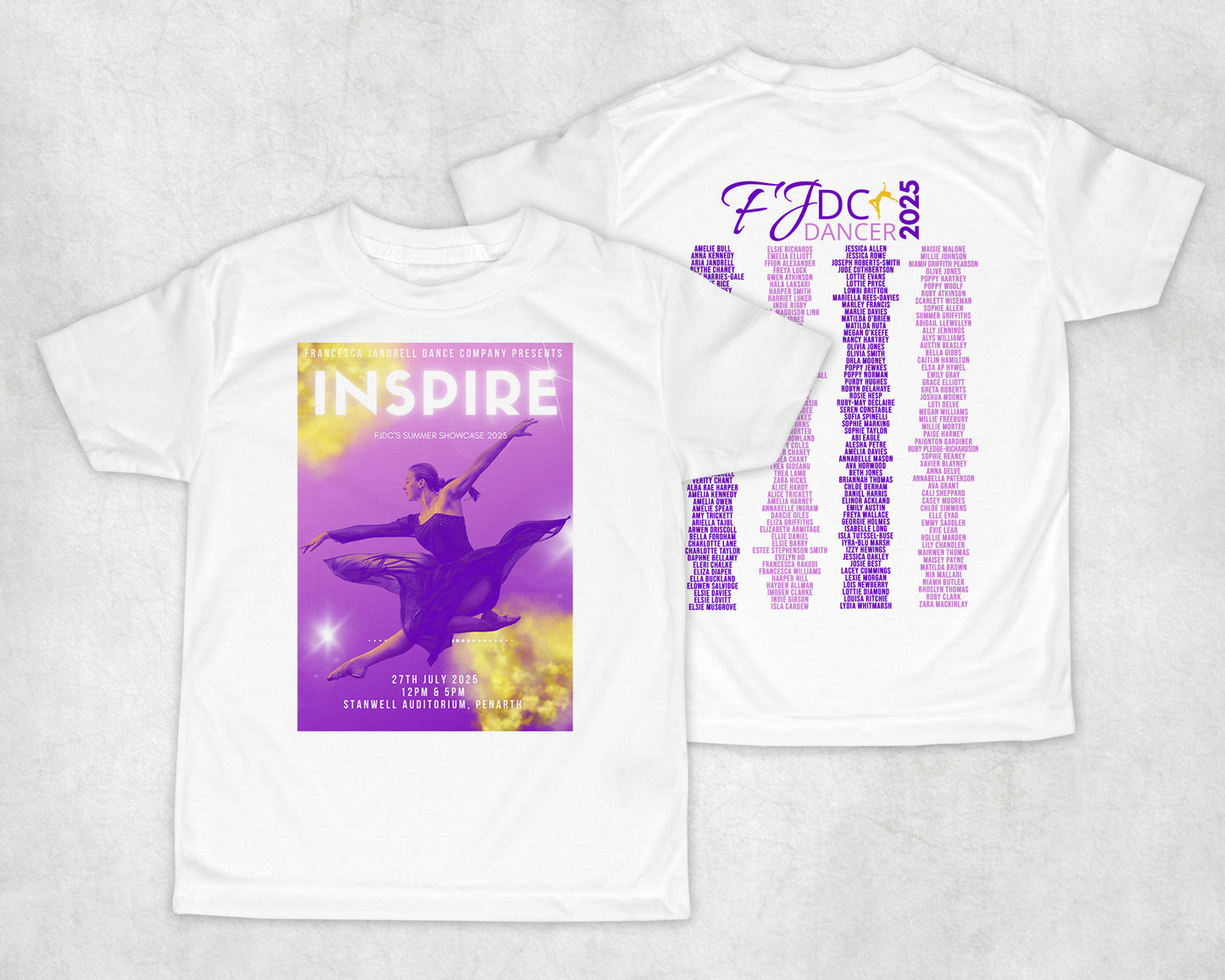 Official INSPIRE Showcase 2025 T-Shirt