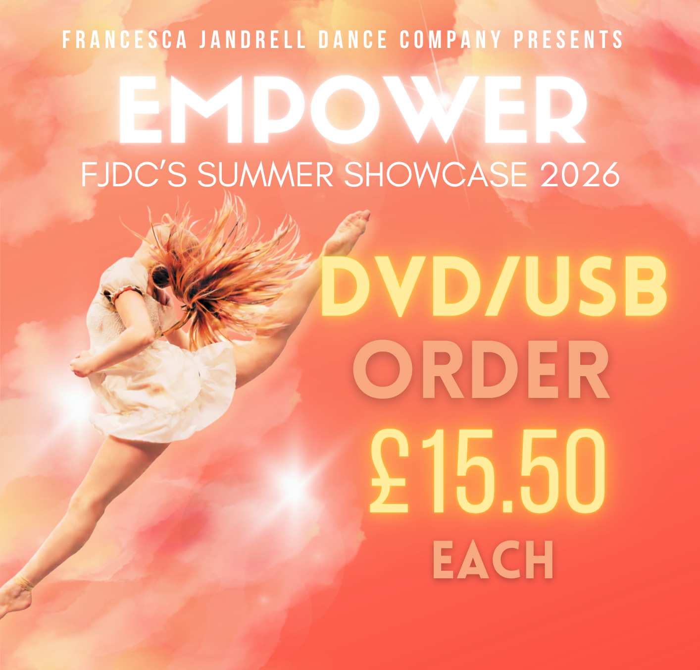 FJDC's SUMMER SHOWCASE 2026 - DVD/USB PRE-ORDER