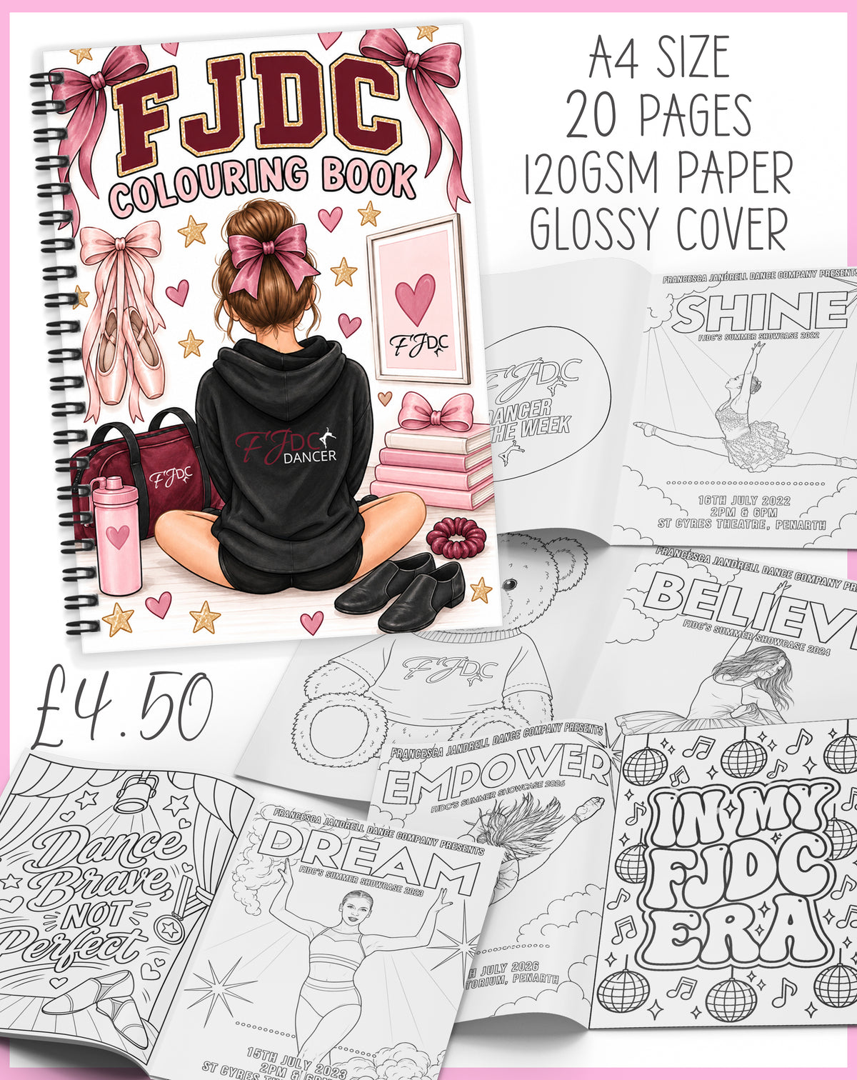 FJDC Colouring Book