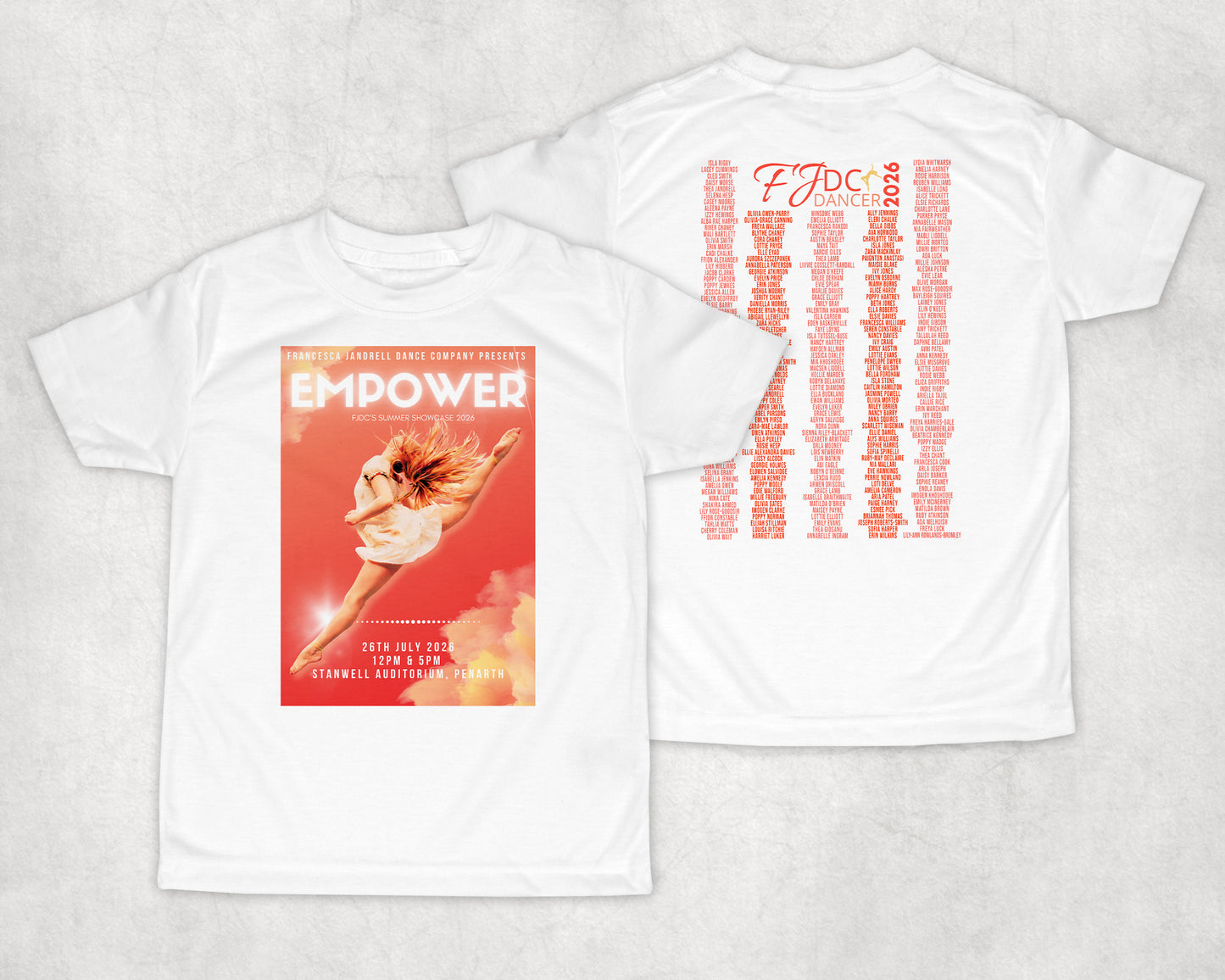 Official EMPOWER Showcase 2026 T-Shirt