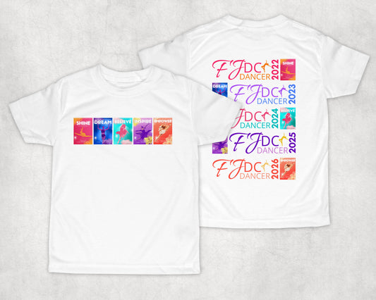 LIMITED EDITION Shine Dream Believe Inspire Empower T-Shirt
