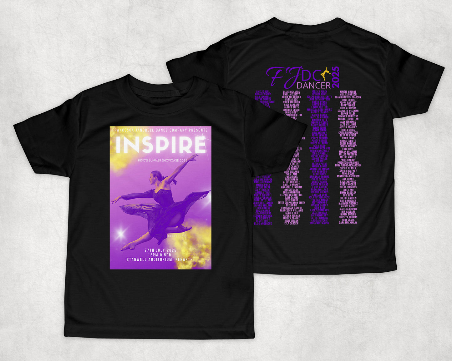 Official INSPIRE Showcase 2025 T-Shirt