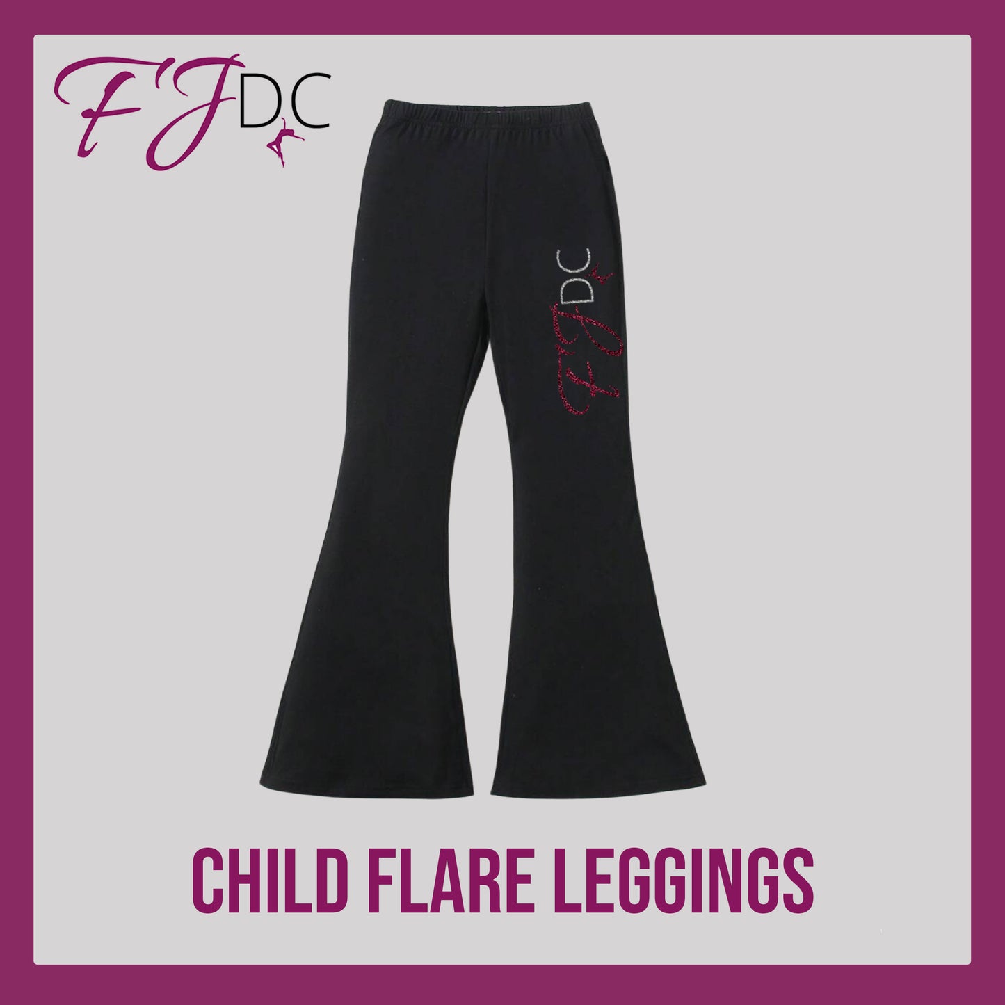FJDC Child Flare Leggings