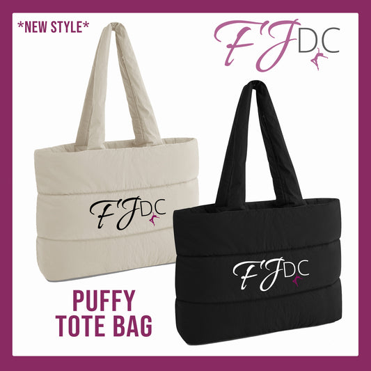 FJDC Puffy Tote Bag