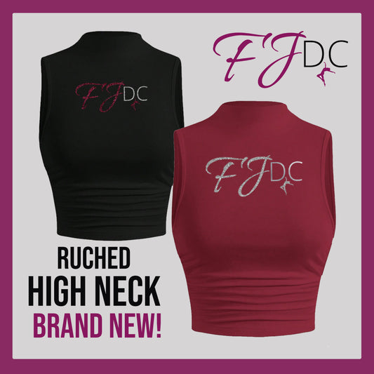 FJDC Ruched High Neck