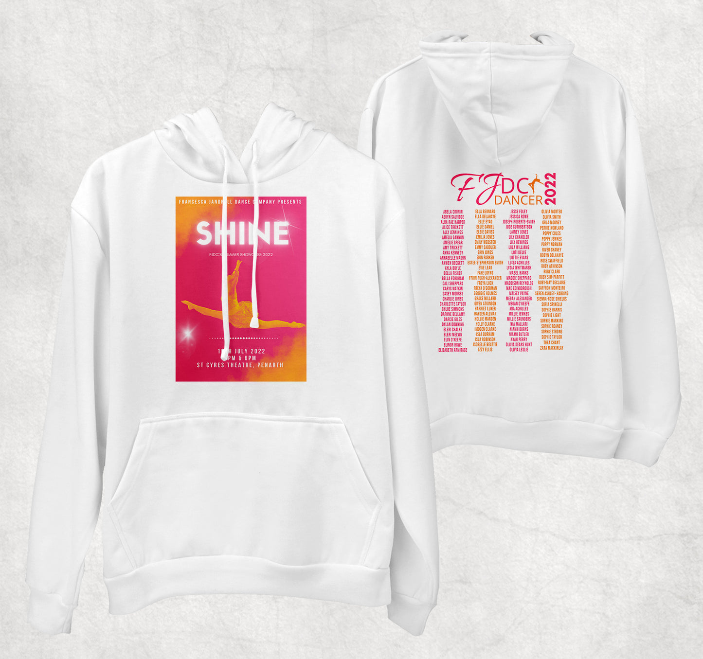 Official SHINE Showcase 2022 Hoodie