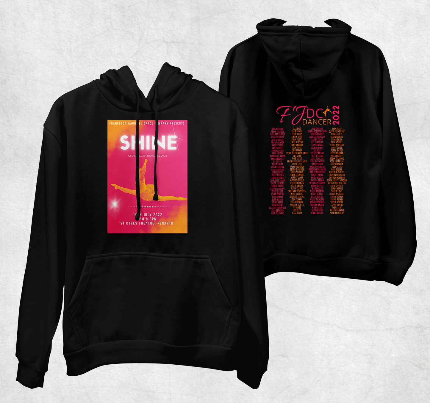 Official SHINE Showcase 2022 Hoodie