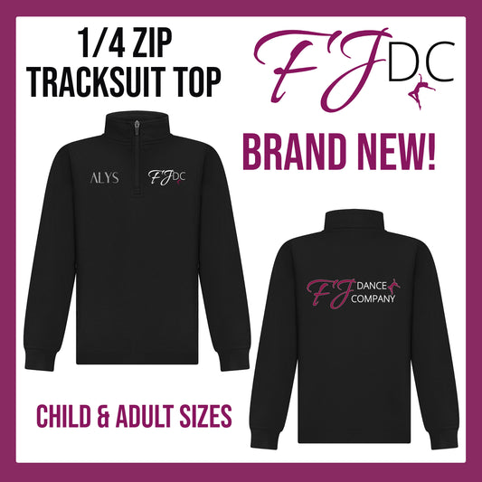 FJDC 1/4 Zip Tracksuit Top.