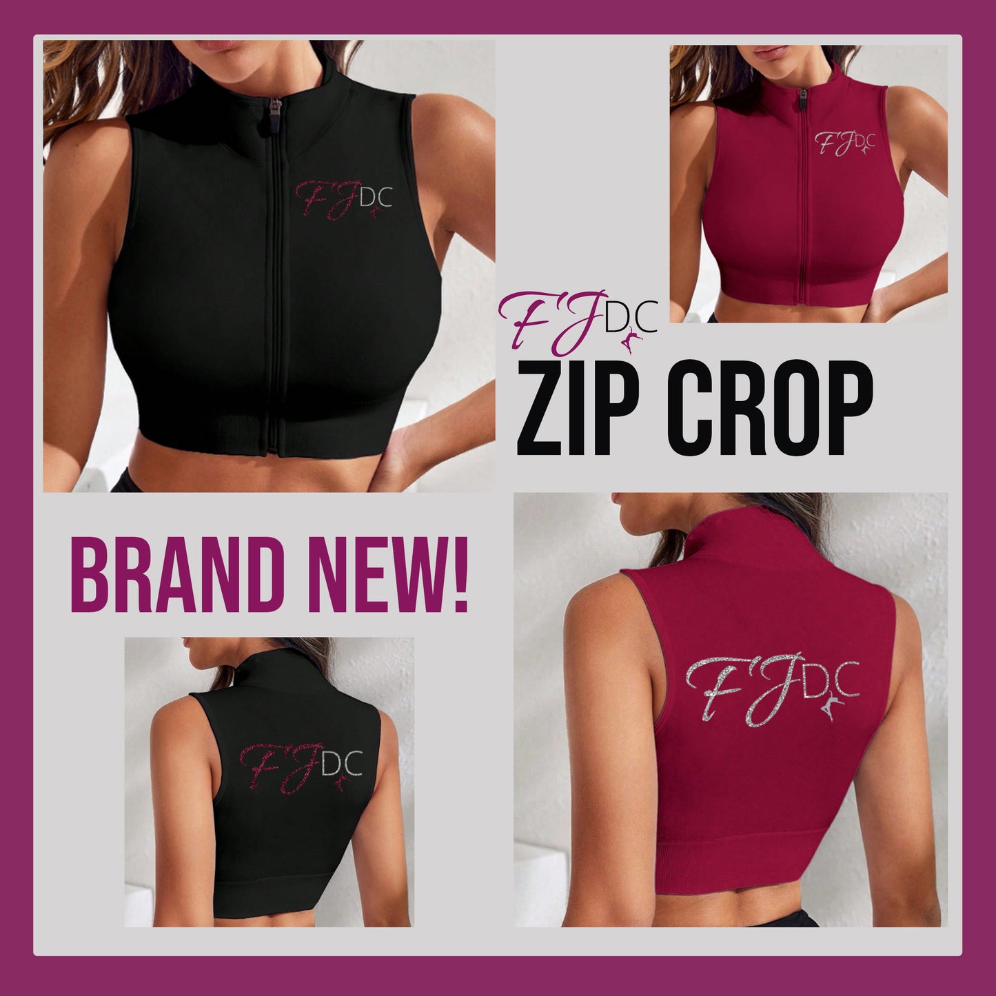 FJDC Zip Crop